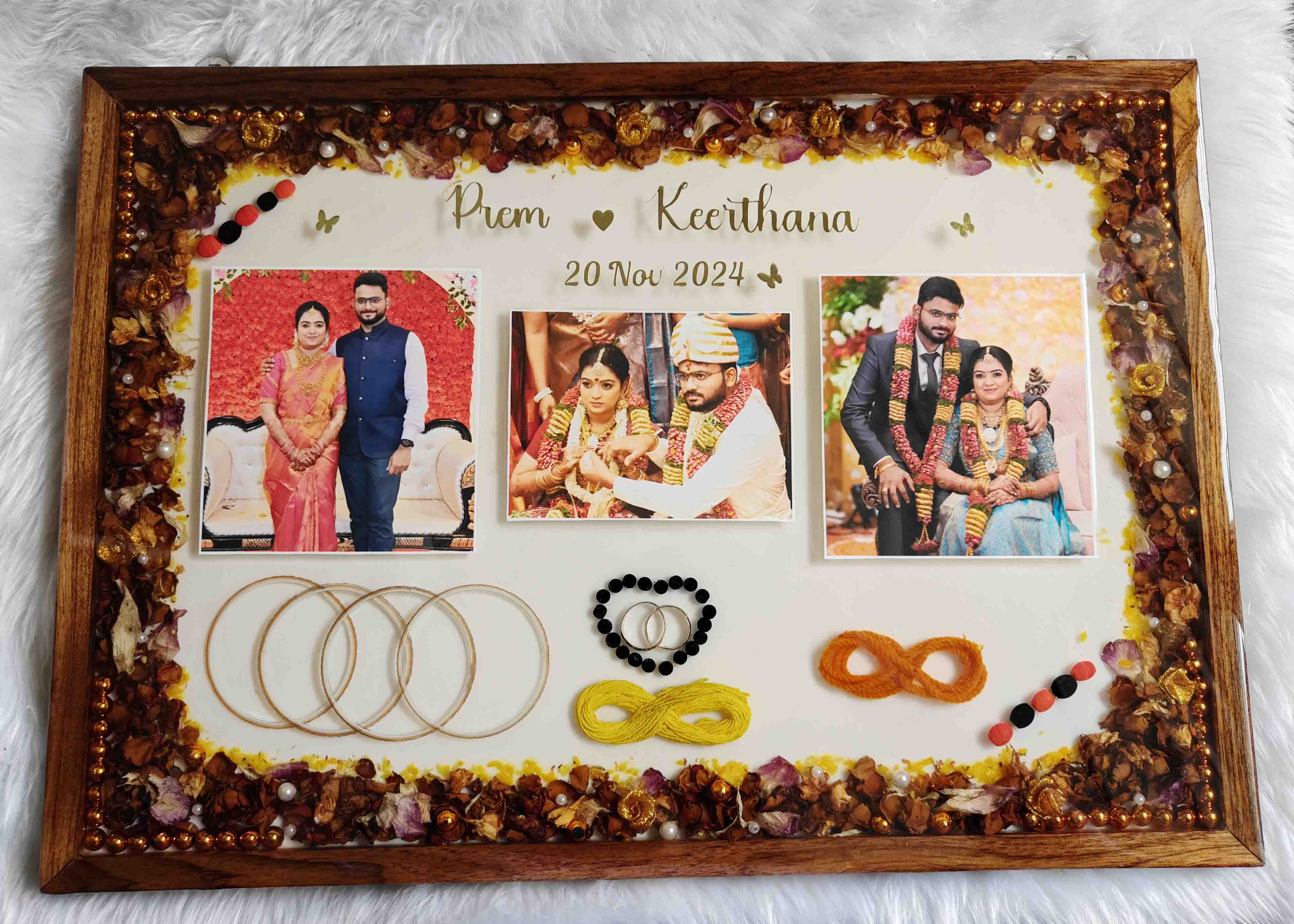 Elegant Varmala Preservation Frame