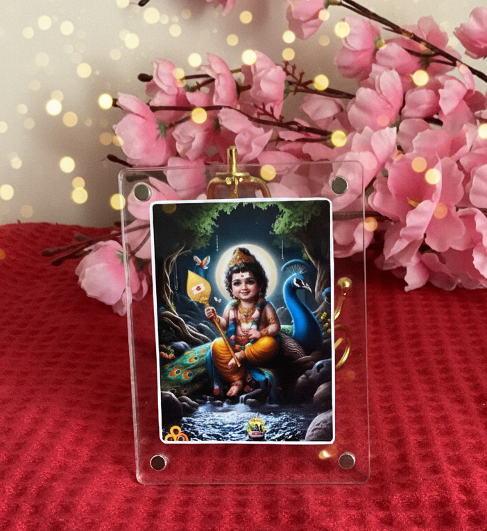 Custom Polaroid Style Fridge Magnet | Personalized Photo Gift