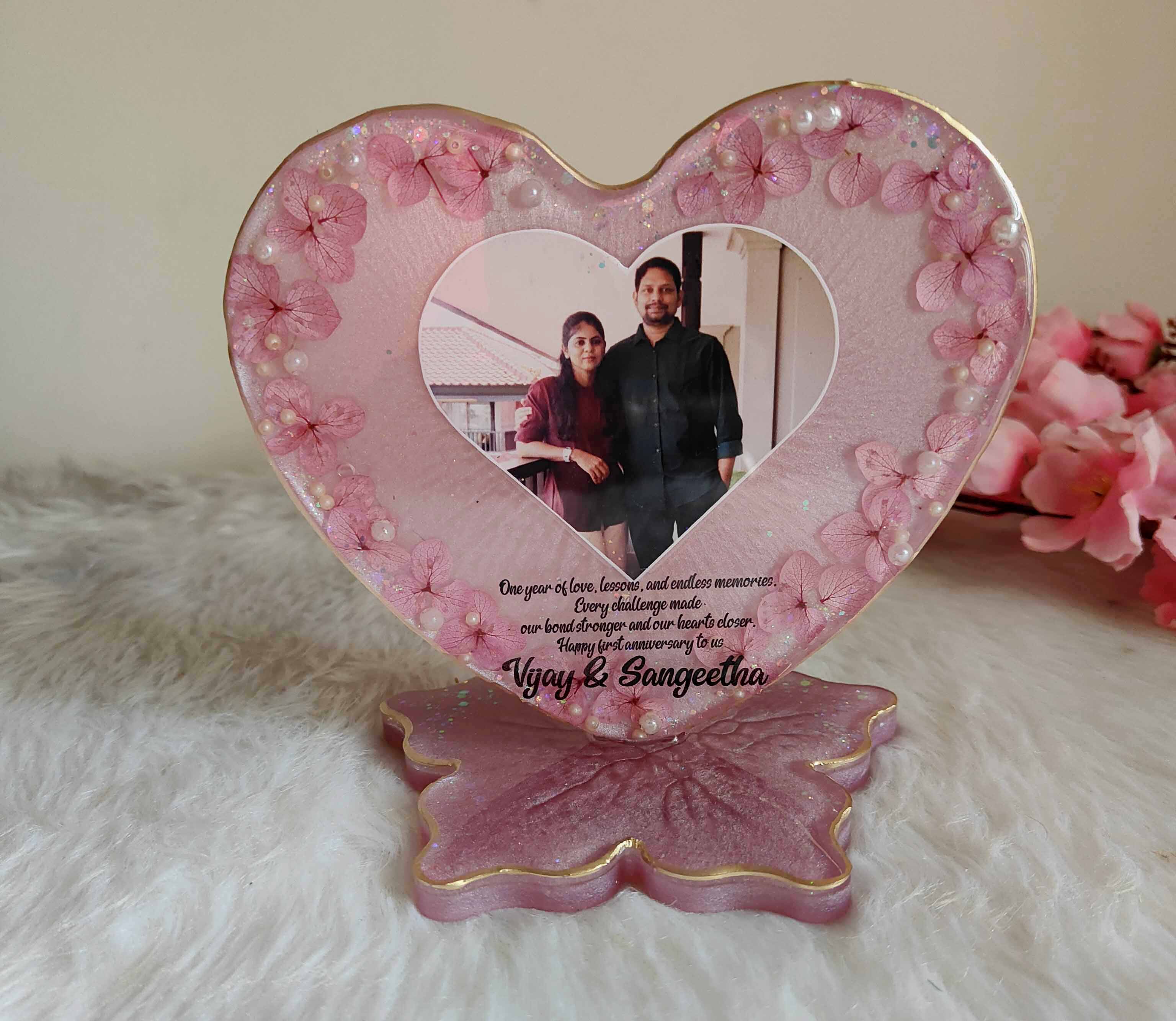 Happy Birthday Resin Photo Frame – Gift for All Ages