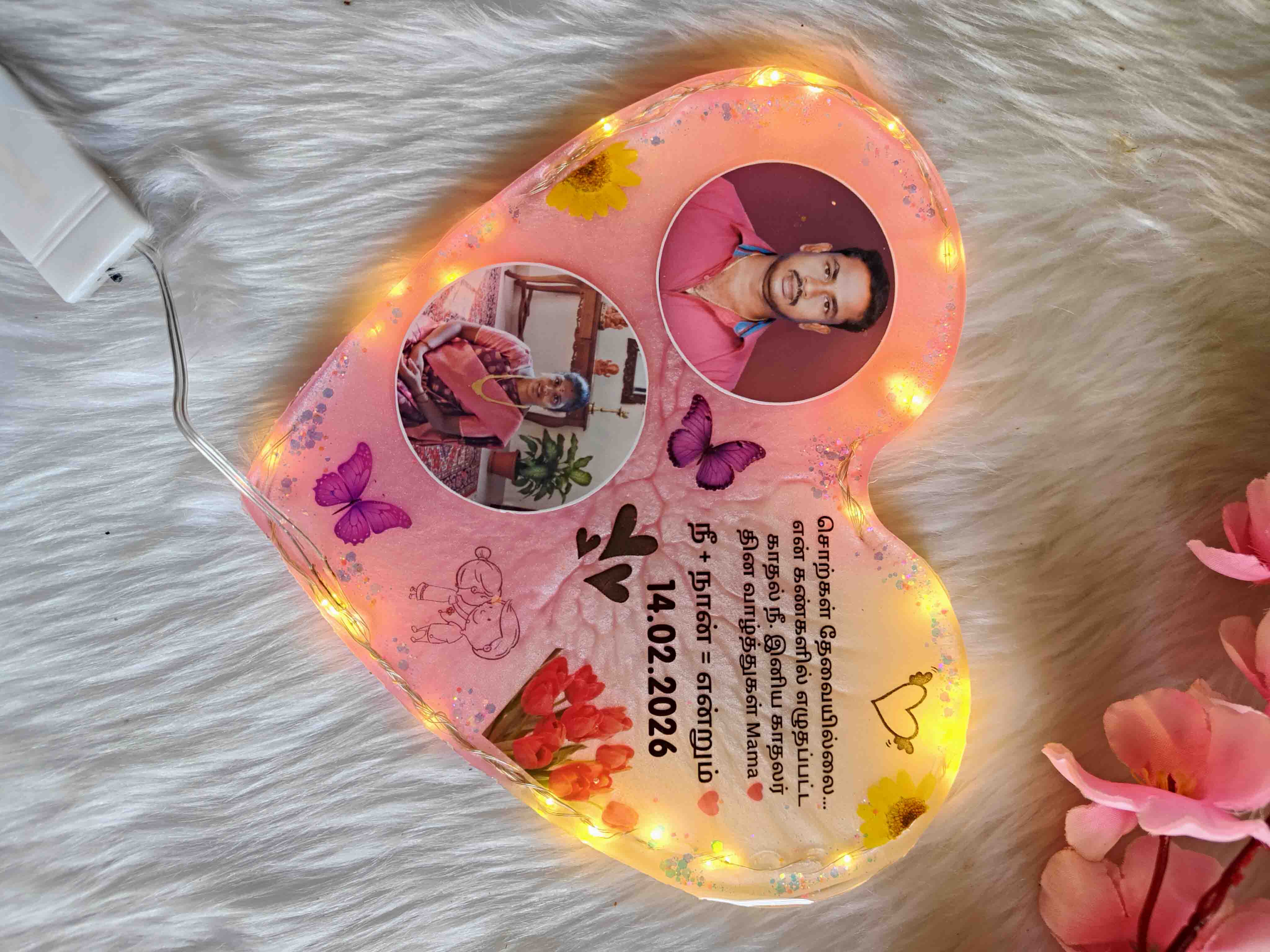 Birthday Photo Resin Frame – Celebrate Special Moments