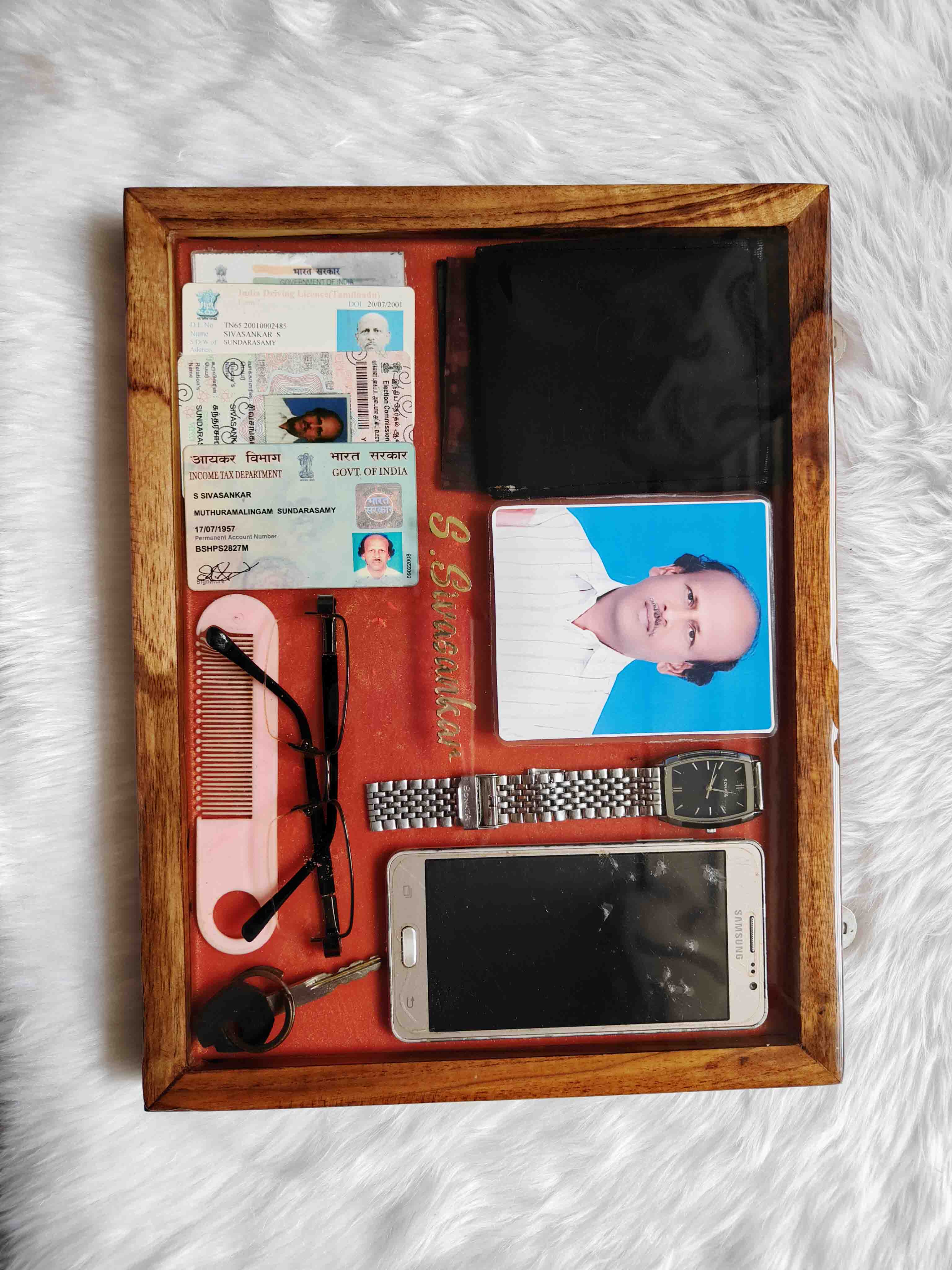 Father Memory Frame – Preserved 